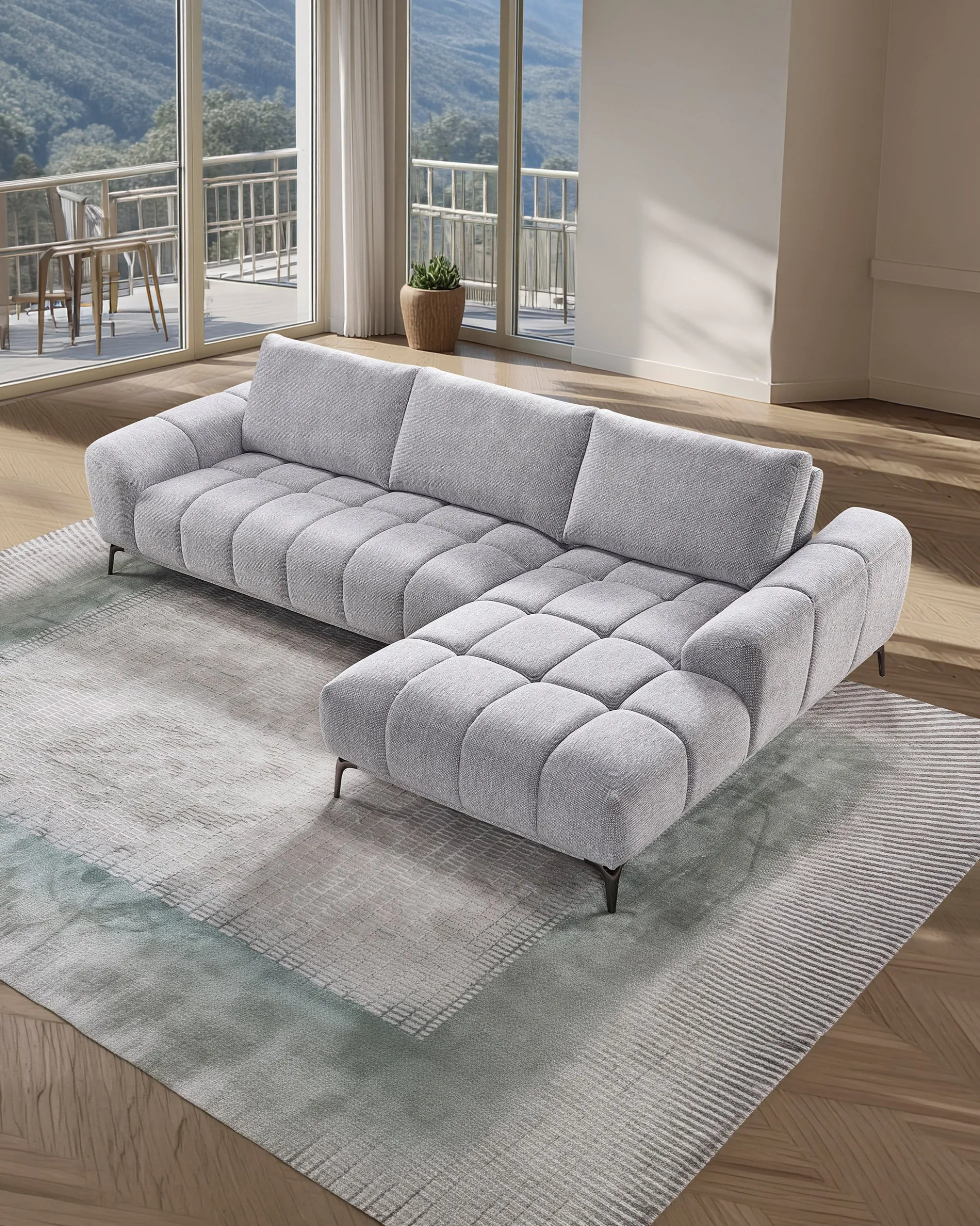 Sofá chaise longue LORENZO