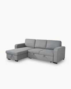 Sofá chaise longue MANHATTAN com cama e baú