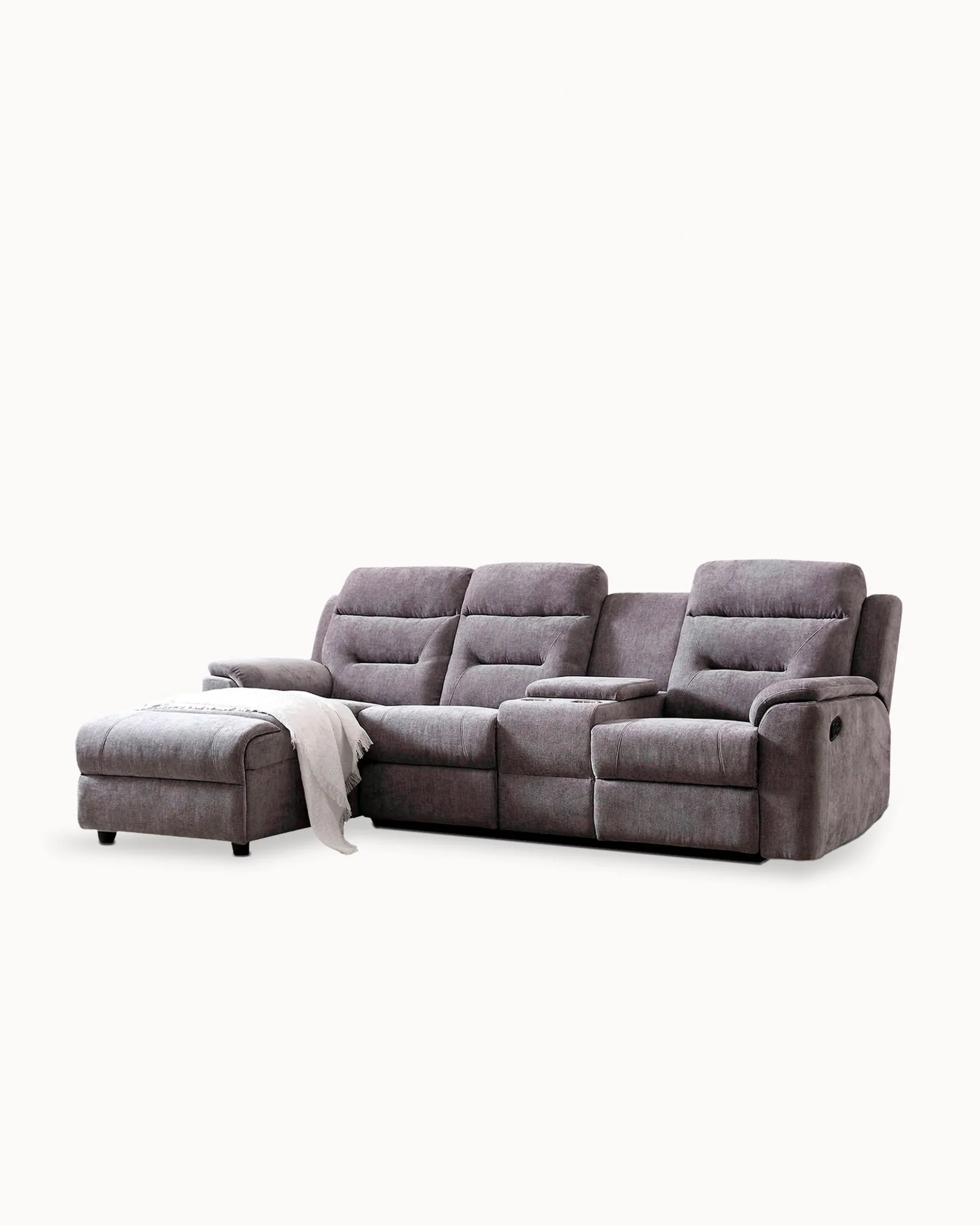 Sofá chaise longue NAMIE relax manual
