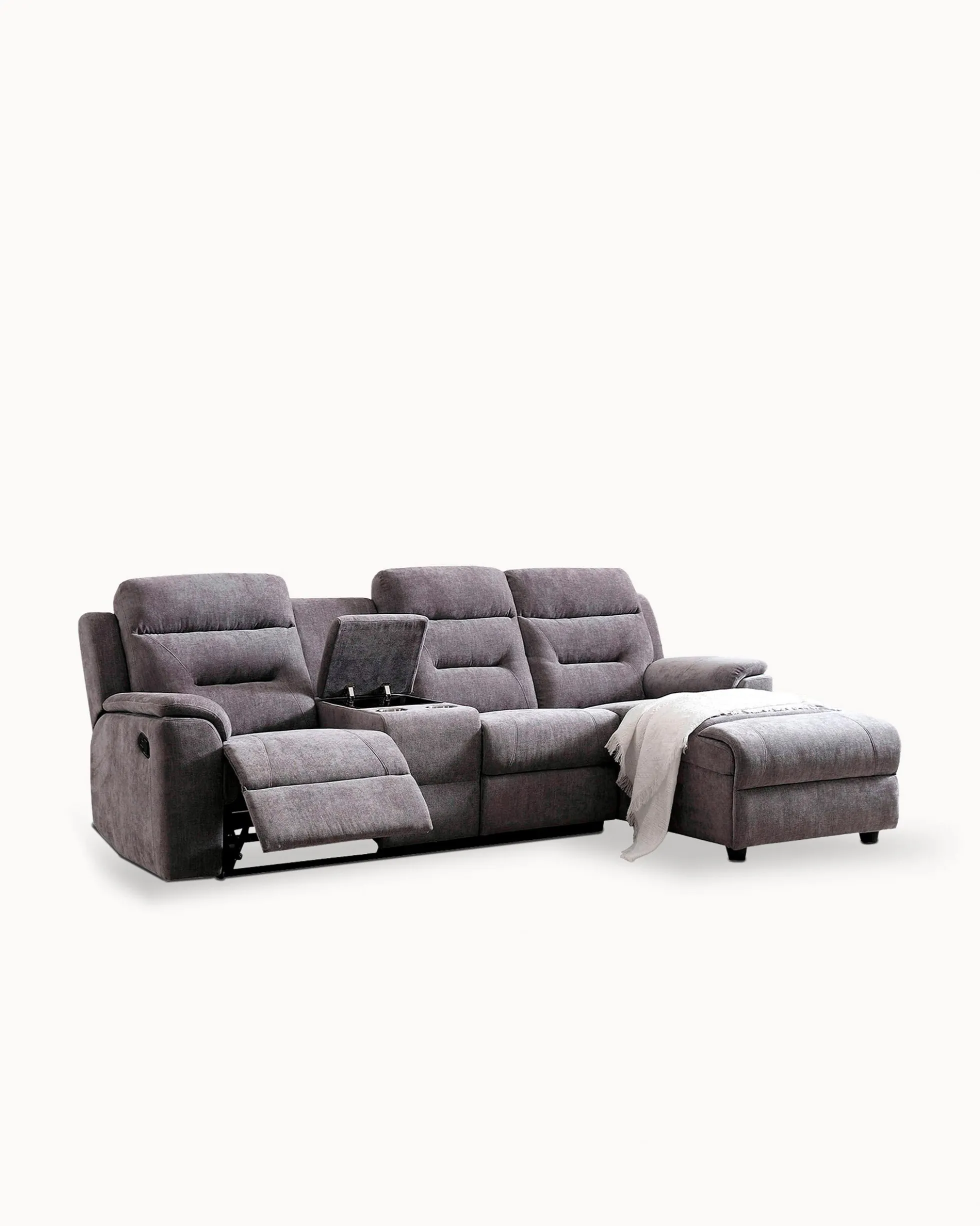Sofá chaise longue NAMIE relax manual