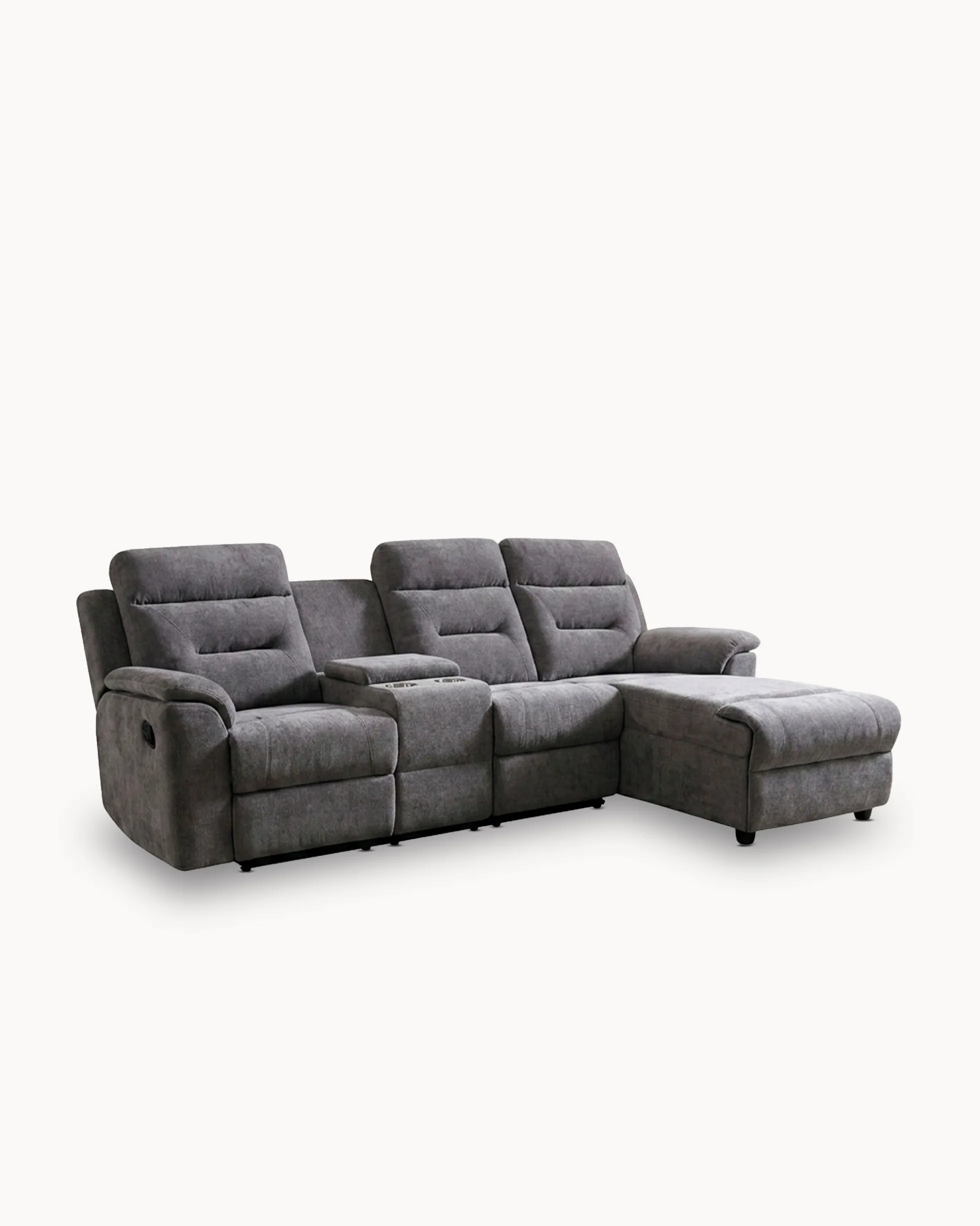 Sofá chaise longue NAMIE relax manual
