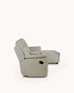 Sofá chaise longue NAMIE relax manual