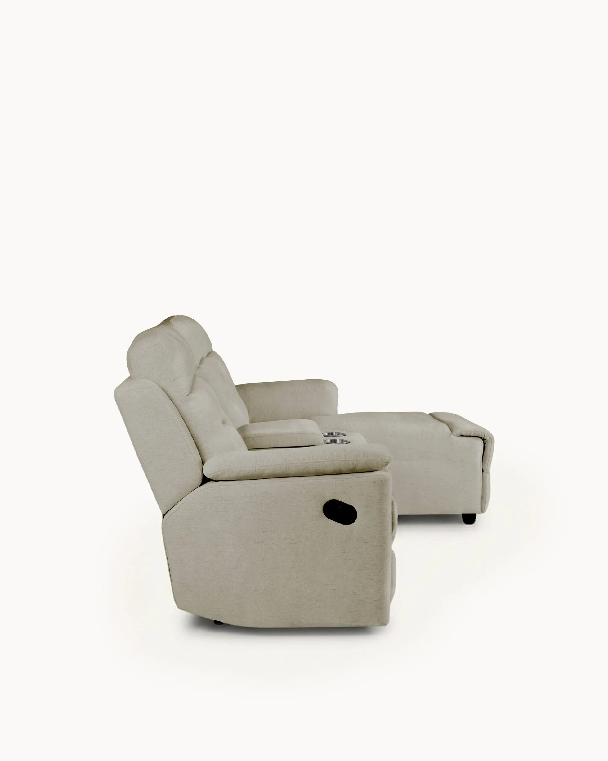 Sofá chaise longue NAMIE relax manual