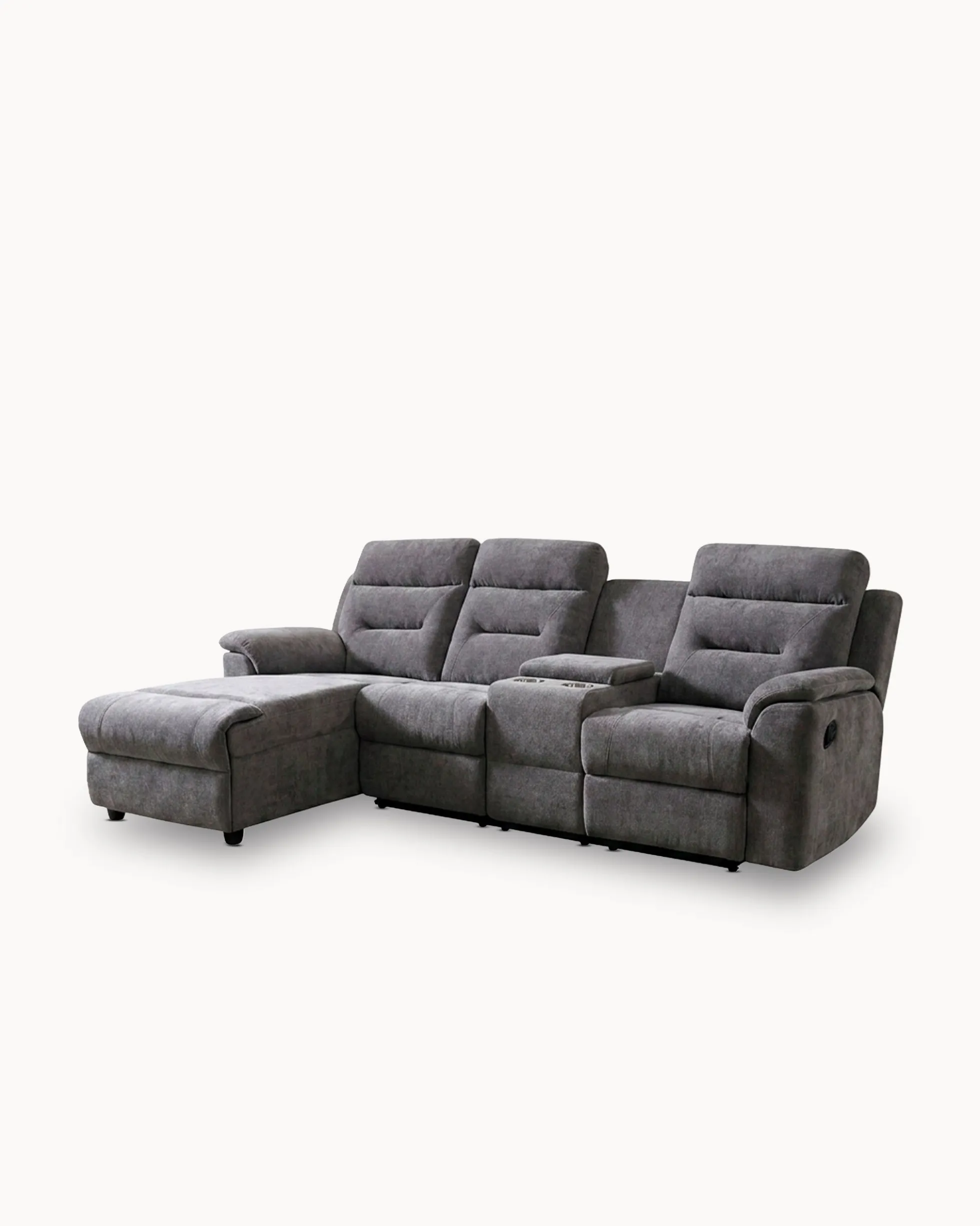 Sofá chaise longue NAMIE relax manual