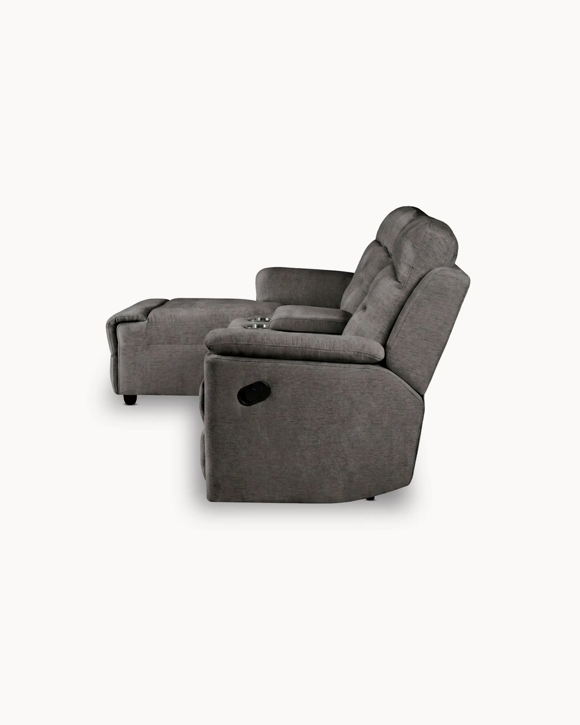 Sofá chaise longue NAMIE relax manual