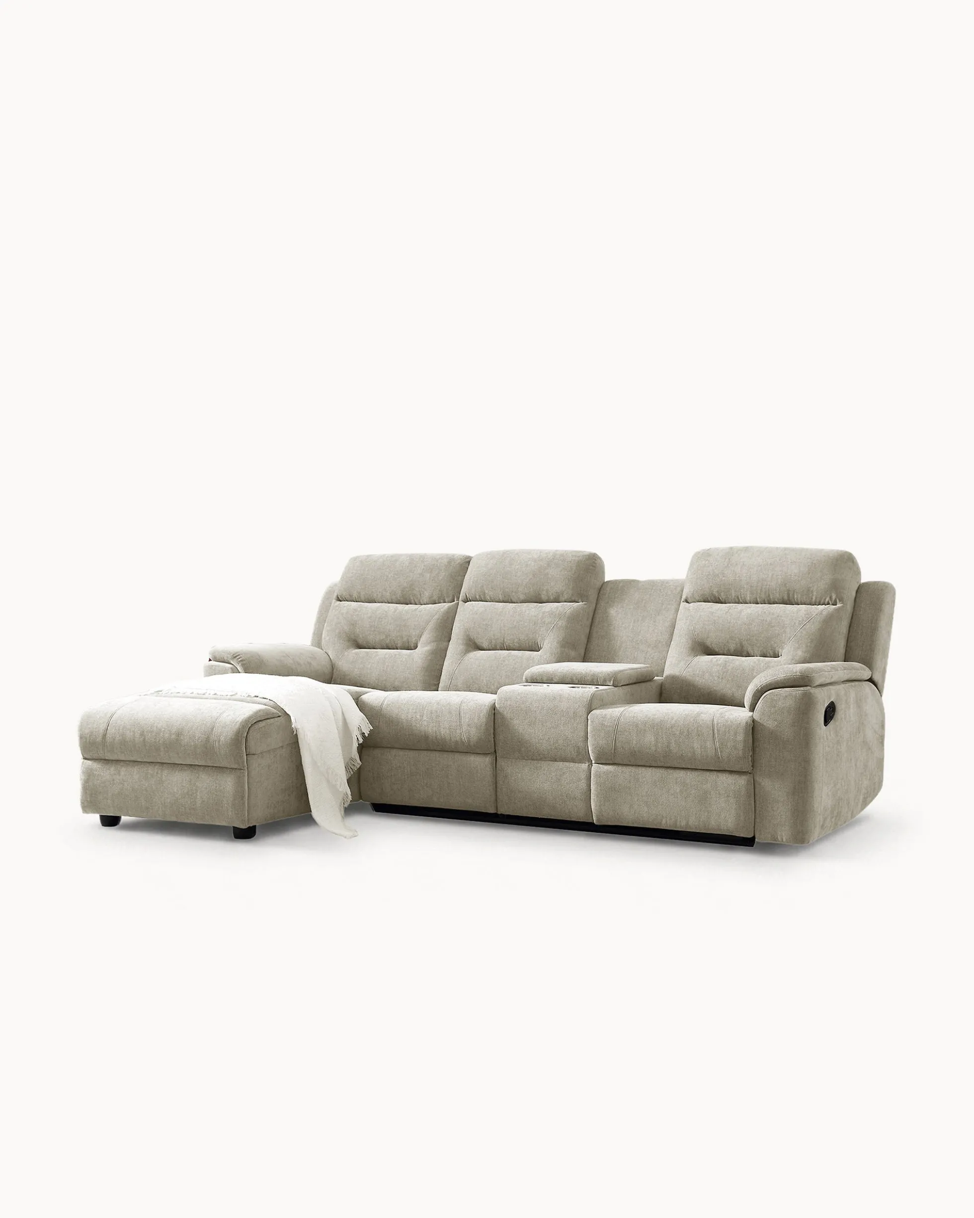 Sofá chaise longue NAMIE relax manual
