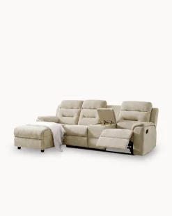 Sofá chaise longue NAMIE relax manual