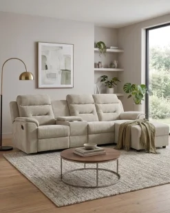 Sofá chaise longue NAMIE relax manual