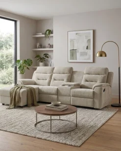 Sofá chaise longue NAMIE relax manual