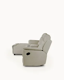 Sofá chaise longue NAMIE relax manual
