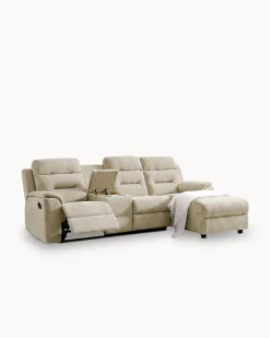 Sofá chaise longue NAMIE relax manual