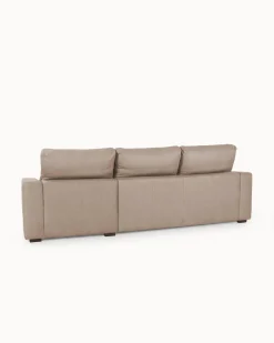 Sofá chaise longue reversível ALABAMA com cama e baú