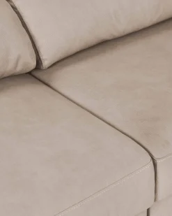 Sofá chaise longue reversível ALABAMA com cama e baú