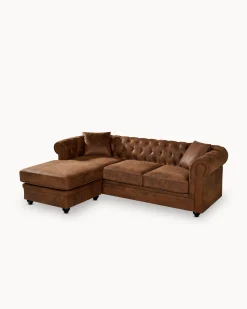 Sofá chaise longue reversível CHESTER