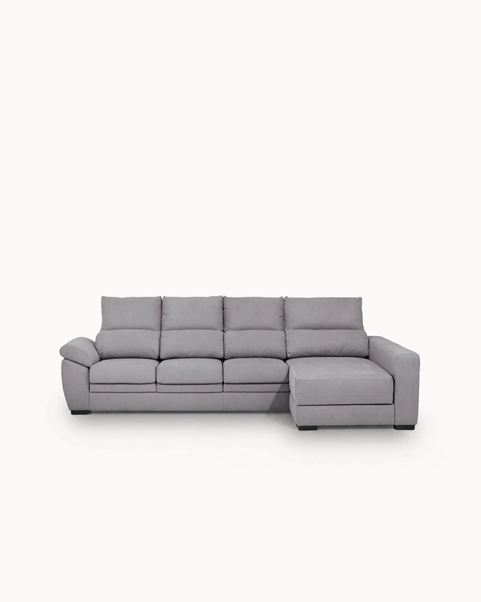 Sofá chaise longue reversível SAFIRA com baú