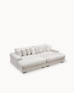 Sofá com dupla chaise longue TAITI