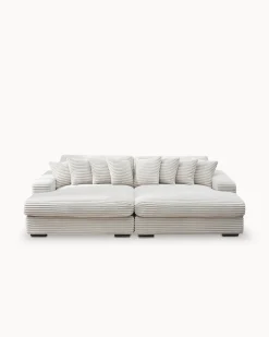 Sofá com dupla chaise longue TAITI