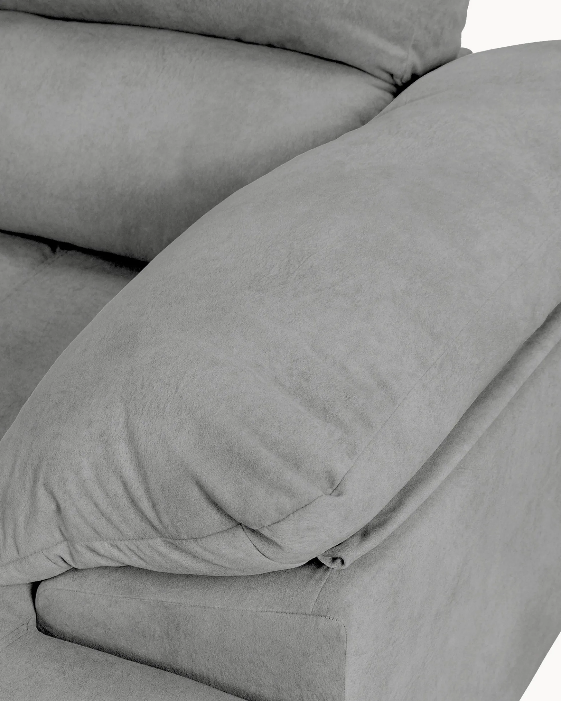 Sofá de canto PARMA com chaise longue e cama