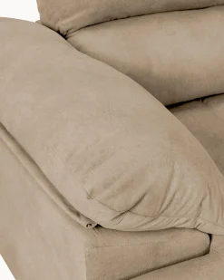Sofá de canto PARMA com chaise longue e cama
