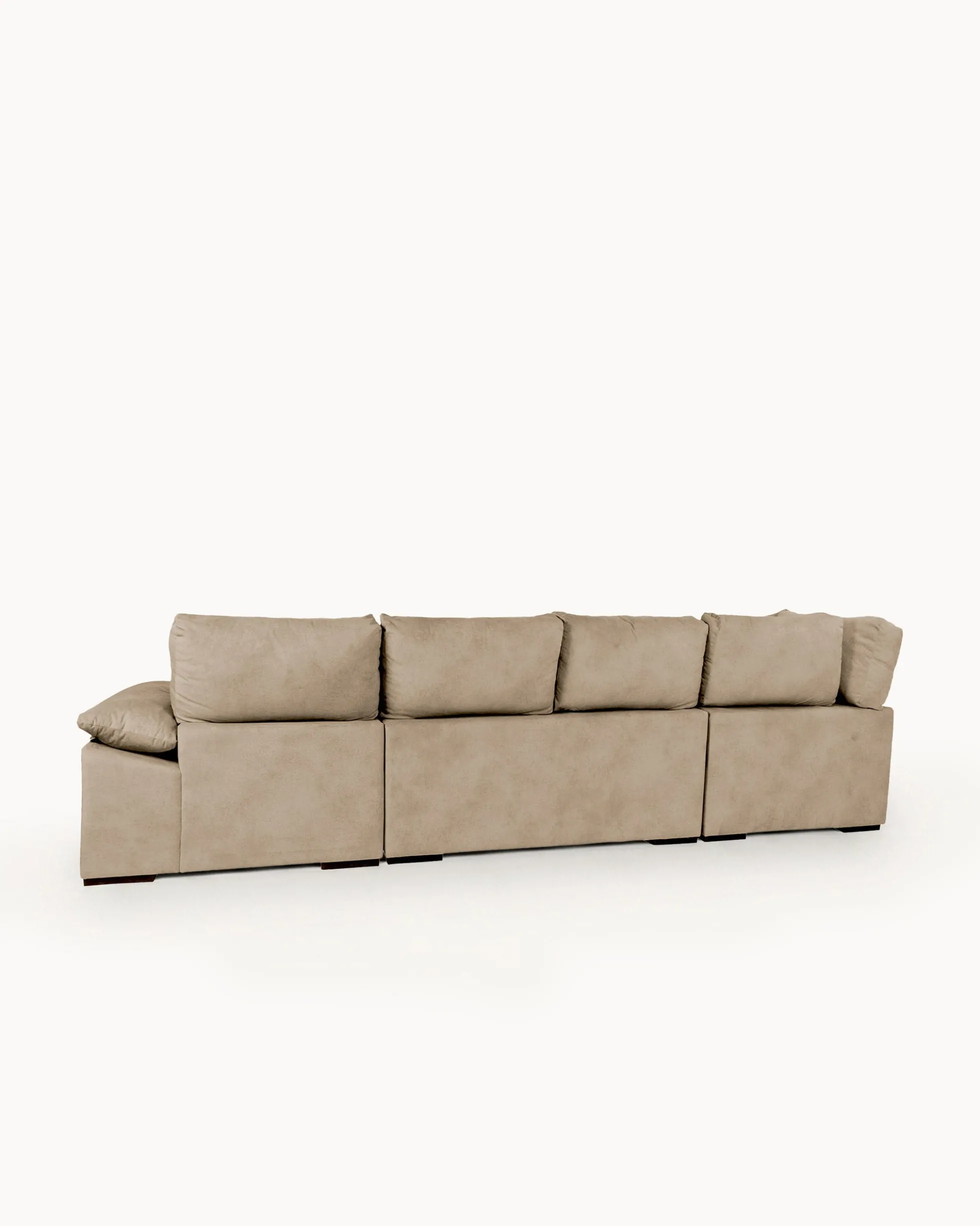 Sofá de canto PARMA com chaise longue e cama