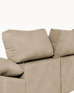 Sofá de canto PARMA com chaise longue e cama