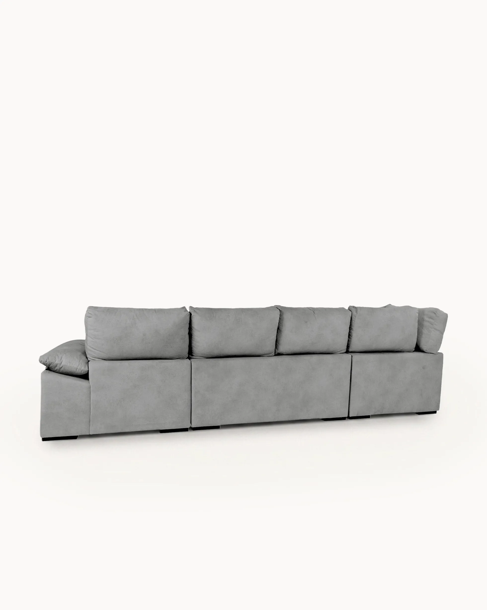Sofá de canto PARMA com chaise longue e cama