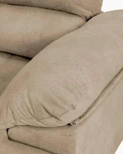 Sofá de canto PARMA com chaise longue e cama