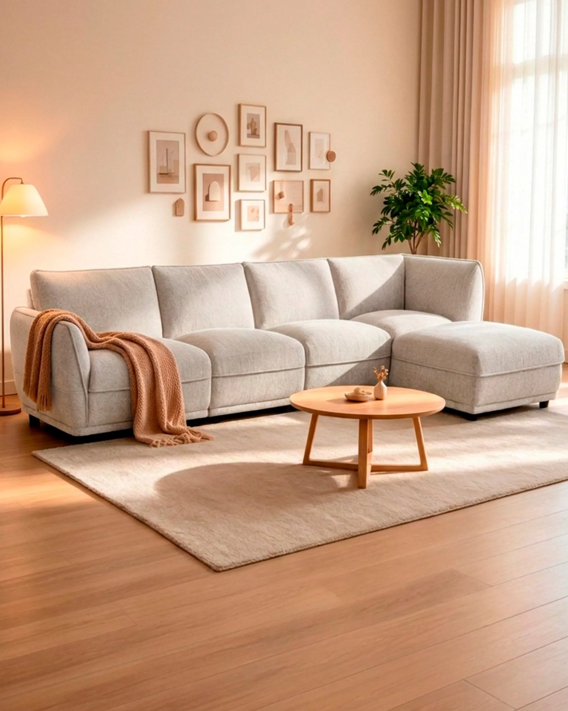 Sofá modular de canto NARA