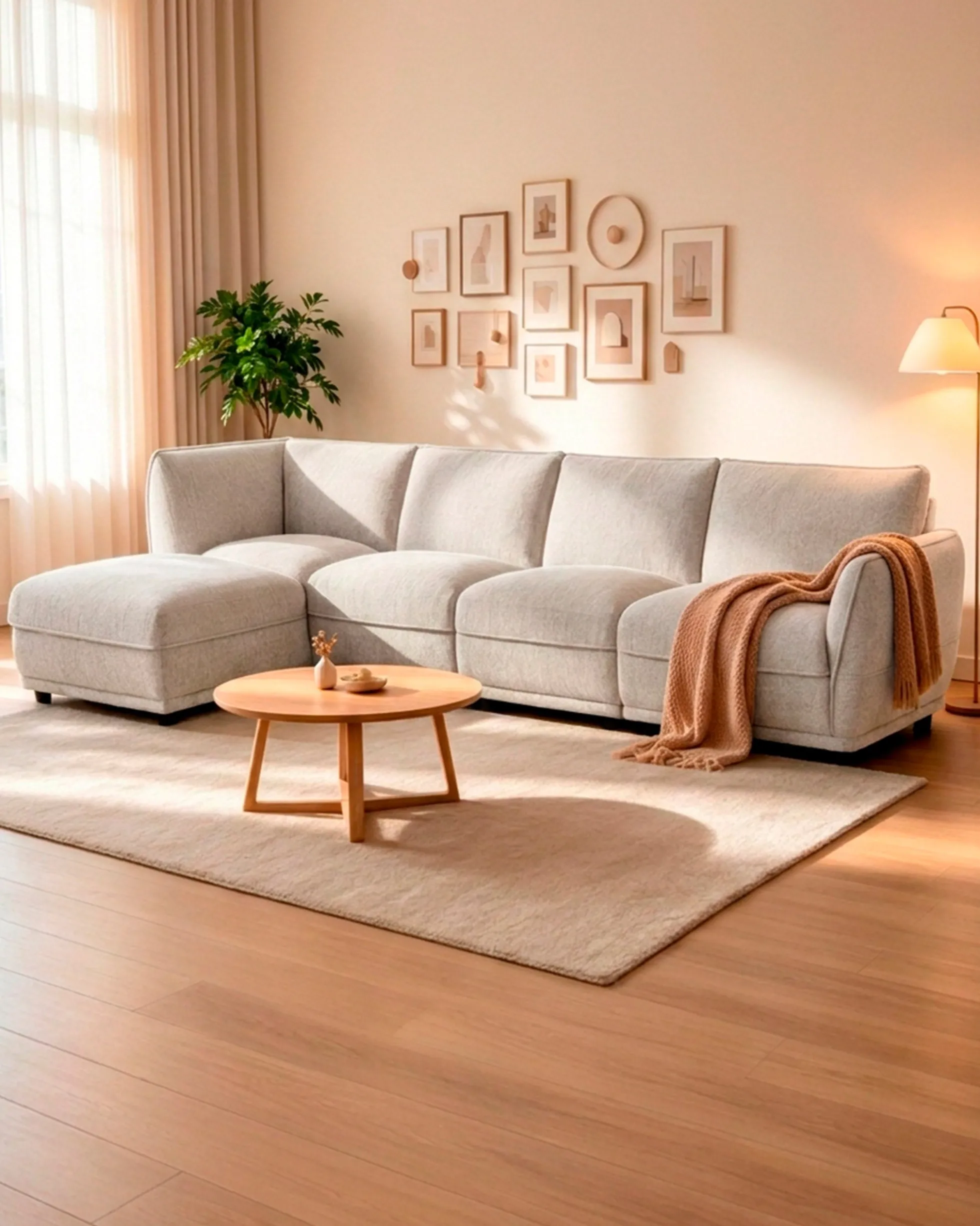 Sofá modular de canto NARA