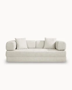 Sofás POP UP! Sofá 3 lugares OPEN com cama embalado a vácuo