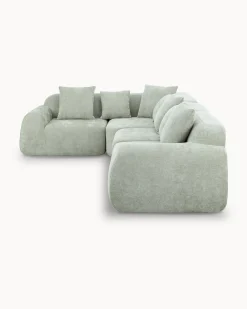 Sofás POP UP! Sofá modular de canto ZOEY embalado a vácuo