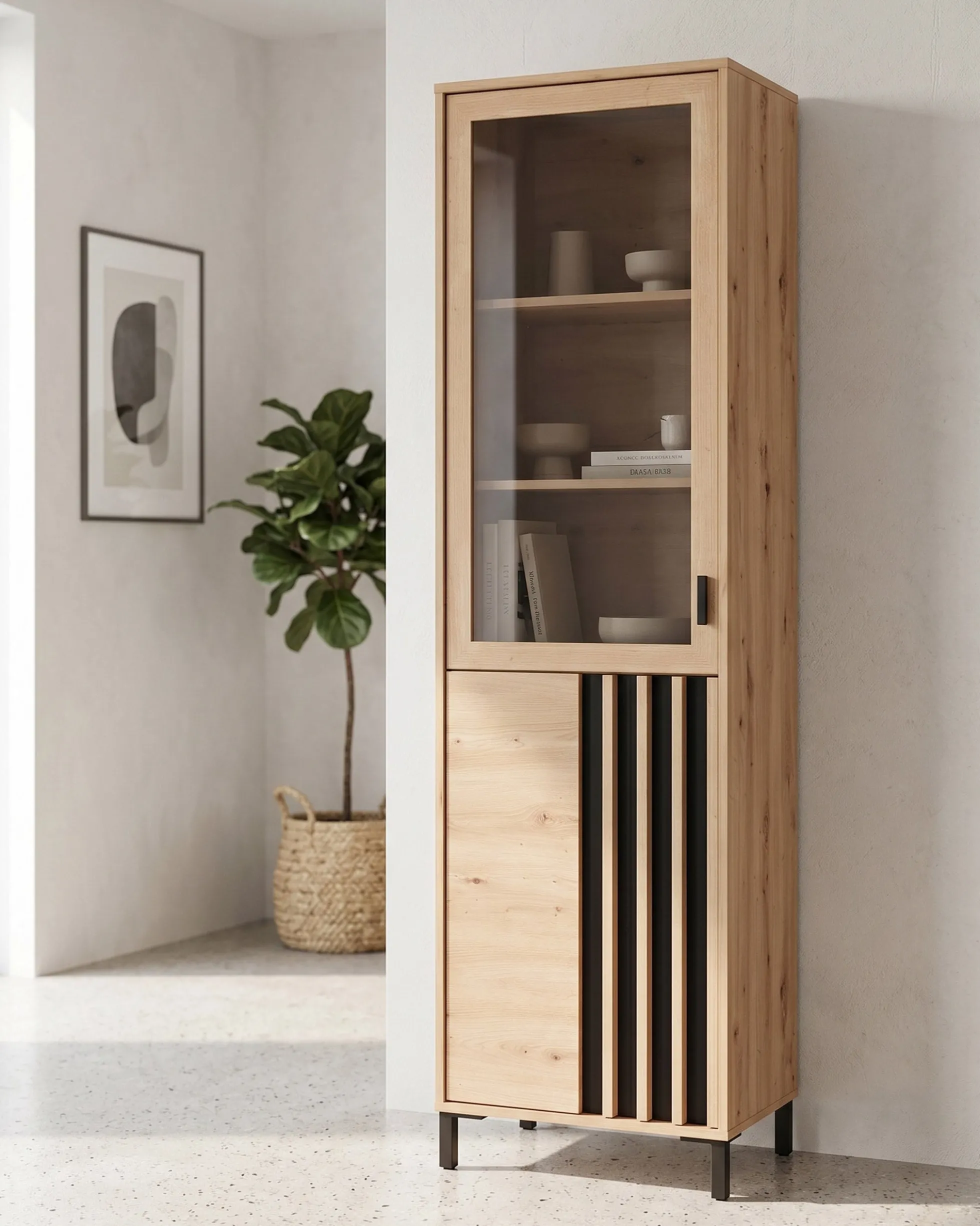 Vitrine LAVAL com 2 portas