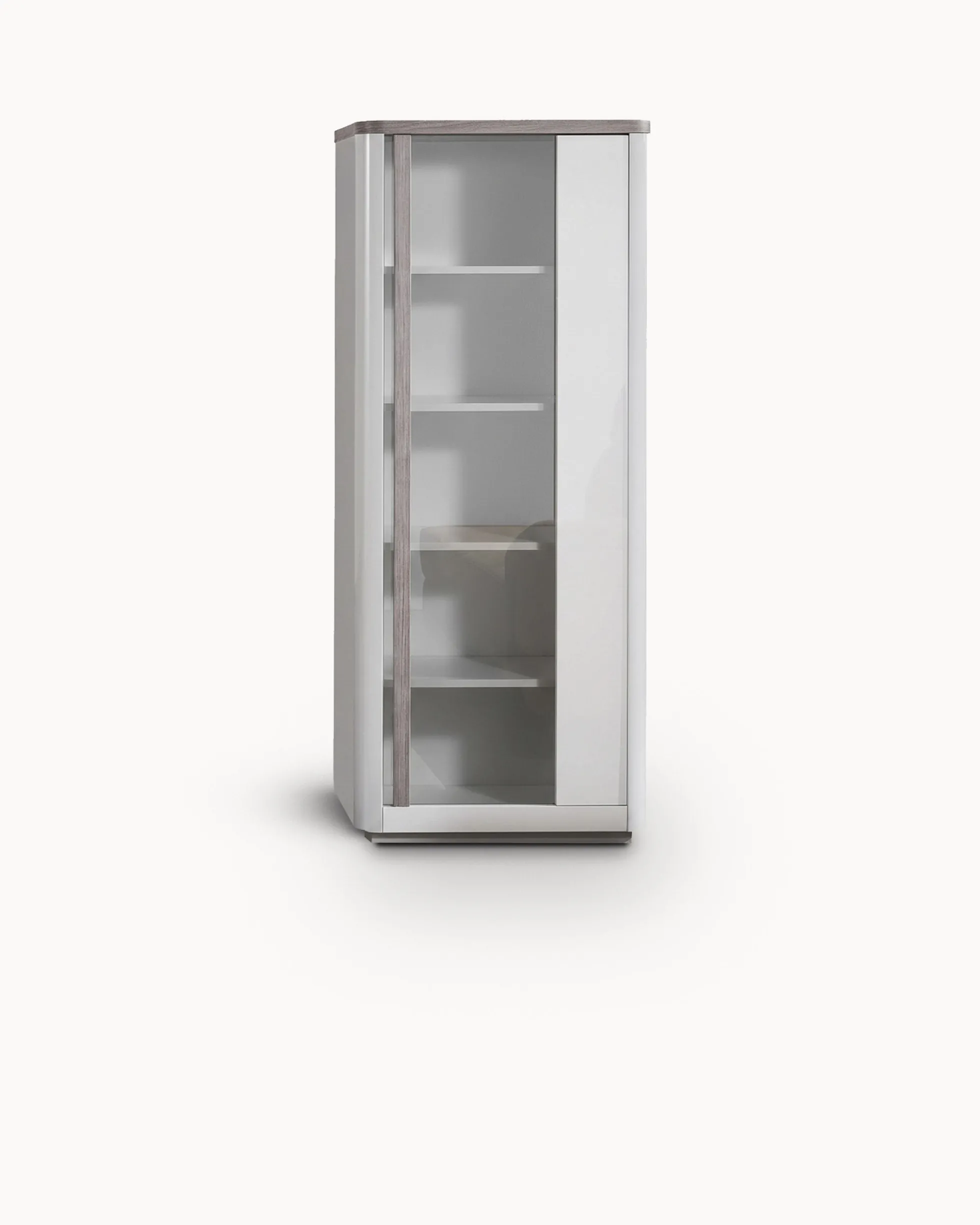 Vitrine PESARO com 1 porta e com LED