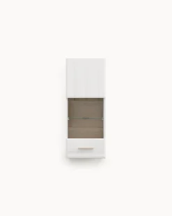 Vitrine suspensa CARLOW com 1 porta