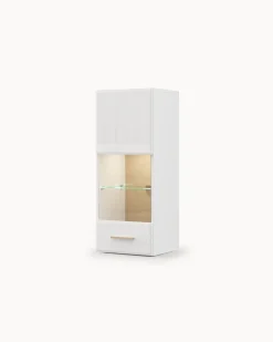 Vitrine suspensa CARLOW com 1 porta