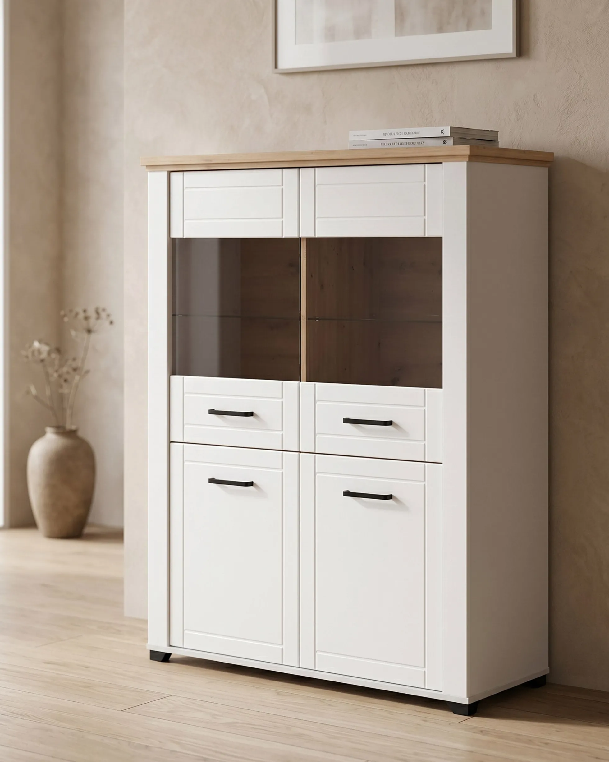 Vitrine VALENCIA com 4 portas